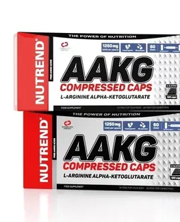 Anabolizéry a NO doplnky AAKG Compressed Caps - Nutrend 120 kaps.