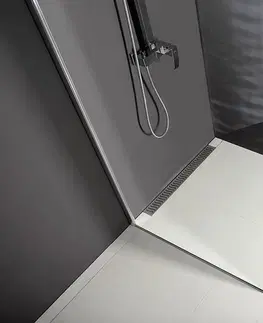 Sprchové dvere POLYSAN - MODULAR SHOWER stena na inštaláciu na múr, jednodielna, 1000  MS1-100