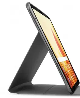 Samolepky na notebooky Puzdro Trio Book Pro pre Samsung Galaxy Tab A7 Lite, čierna