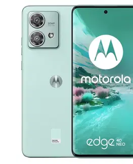 Mobilné telefóny Motorola Edge 40 NEO 5G, 12/256GB, Soothing Sea