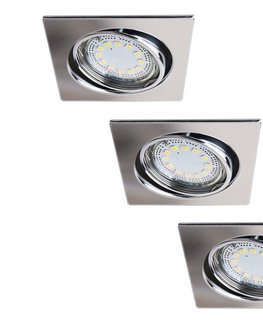 LED osvetlenie Rabalux Rabalux 1056 - SADA 3xLED Podhľadové svietidlo LITE 3xGU10-LED/3W/230V 