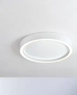 Stropné svietidlá BOPP Bopp Aura stropné LED svietidlo Ø 40cm biele/biele