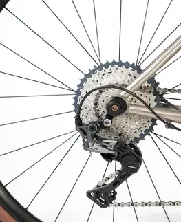 bicykle Pánsky bicykel Gravel 900 s titánovým rámom