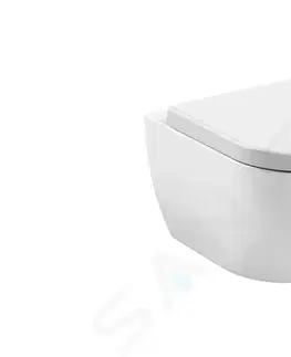 Záchody RAVAK - Chrome Závesné WC Uni Rim, biela X01516