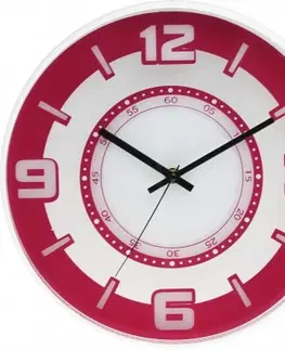 Hodiny Nástenné hodiny MPM, 3220.23 - ružová, 30cm