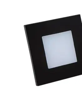 Svietidlá Emithor Emithor  - LED Schodiskové svietidlo STEP LIGHT LED/1W/230V čierna 