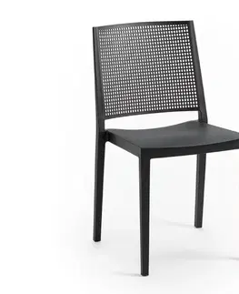 Jedálenské zostavy Jedálenská stolička GRID Rojaplast Horčicová