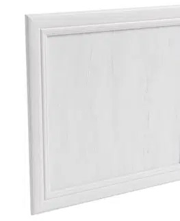 Dvierka a čelá zásuviek pre kuchynske skrinky Predná stena umývačky   MDF  570x596 biela/dub lancelot