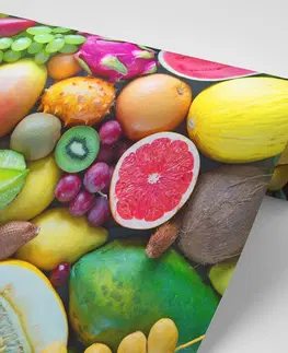 Tapety jedlá a nápoje Fototapeta tropické ovocie