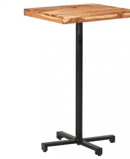 Barové stoličky Barový stôl hnedá / čierna Dekorhome 50x50x110 cm