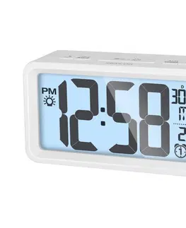 Predlžovacie káble Sencor Sencor - Budík s LCD displejom a teplomerom 2xAAA biela 