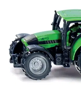Hračky - dopravné stroje a traktory SIKU - Blister - Traktor s univerzálnou vlečkou