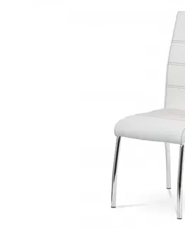 Jedálenské stoličky a kreslá Stolička HC-484 Autronic Biela