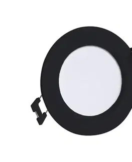Svietidlá Rabalux Rabalux 71224 - LED Podhľadové svietidlo SHAUN LED/3W/230V pr. 9 cm čierna 