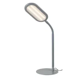Stolové lampy Rabalux 74008 stolná LED lampa Adelmo, 10 W, sivá