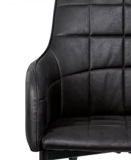 Stoličky Jedálenské kreslo AC-9990 Autronic Čierna