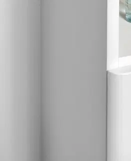 Kúpeľňa SAPHO - THEIA Skrinka vysoká 35x138x30cm, 2x dvierka, ľavá/pravá, biela TH350-3030