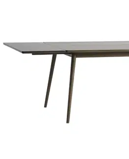 Jedálenské stoly Furniria Predlžovacia doska k stolu Tallys 90 x 45 cm dymový dub