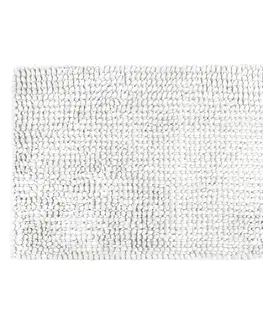 Koberce a koberčeky Bo-ma Kúpeľňová predložka Ella micro biela, 40 x 50 cm