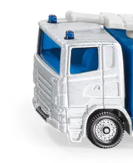 Hračky - dopravné stroje a traktory SIKU - Blister - Policajné auto s vodnou striekačkou
