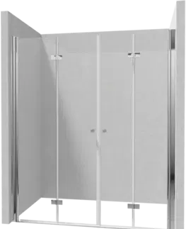 Sprchovacie kúty DEANTE/S - Sprchové dvere dvojité skladacie 100x90 KTSX043P+KTSX041P KERRIA/0019