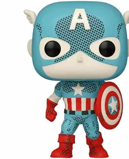 Zberateľské figúrky POP! Retro Reimagined: Captain America (Marvel) Special Edition POP-1319