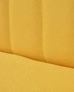 Pohovky a gauče Pohovka látka Dekorhome Žltá