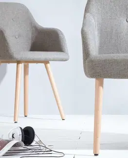 Lavice do jedálne LuxD Dizajnová lavica Sweden svetlo sivá