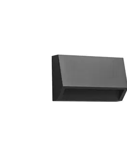 Svietidlá Zam Zam E181 - Vonkajšie schodiskové svietidlo LED/1,5W/230V IP54 antracit 
