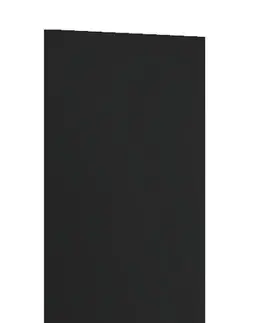 Kuchynské skrinky MOON bočný dvojdielny panel 2233x564, 2233x577, čierna