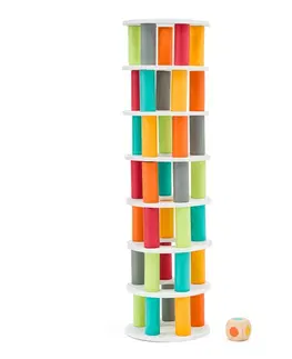 Drevené hračky Woody Balančná hra Pisa veža