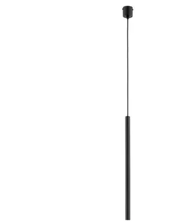 Svietidlá  Luster na lanku COLLET 1xG9/40W/230V čierna 