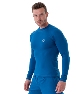 Pánske tričká Pánské funkčné tričko Nebbia 328 blue - M