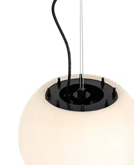Vonkajsie zavesne svietidla Moderné vonkajšie závesné svietidlo biele 35 cm IP65 - Nura