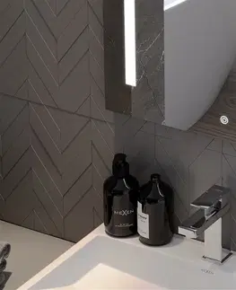 Kúpeľňa MEXEN - Remi zrkadlo s osvetlením 50 x 70 cm, LED 6000K, 9804-050-070-611-00