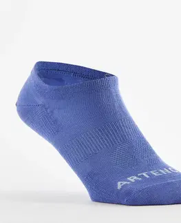 bedminton Športové ponožky RS 160 nízke jednofarebné 5 párov