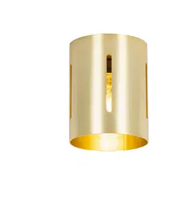 Stropne svietidla Dizajnové stropné svietidlo zlaté - Yana