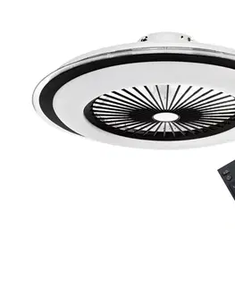 Ventilátory Brilagi Brilagi - LED Stmievateľné svietidlo s látorom RONDA LED/48W/230V čierna + DO 