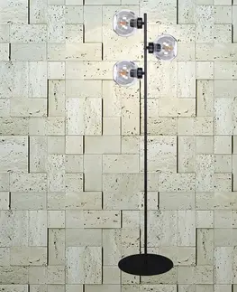 Moderné lampy do obývačky Luster Aldar Čierna/Grafit K-4854 LP3