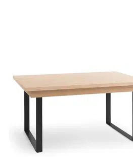 Jedálenské stoly TARANKO Grande GR-S1 rozkladací jedálenský stôl dub (Grande 01) / čierna