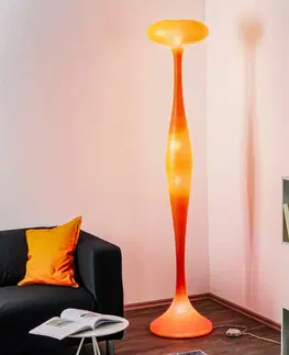Stojacie lampy Kundalini Kundalini E. T. A. stojaca lampa oranžová