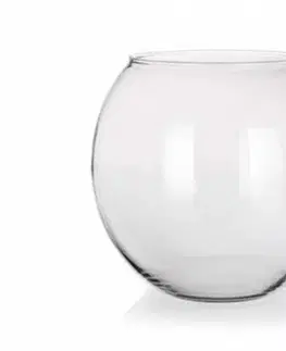 Dekoratívne vázy Kinekus Váza GLOBE guľa priemer 21,5cm, číre sklo