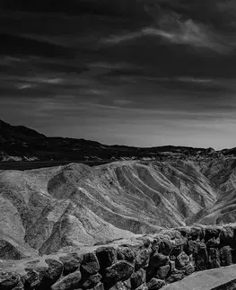 Samolepiace tapety Samolepiaca fototapeta čiernobiely Národný park Death Valley