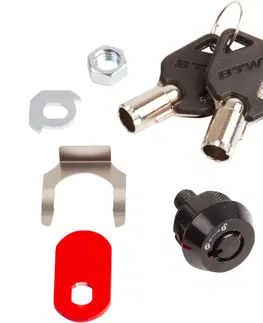 bicykle Puzdro + okrúhle kľúče na externú batériu ROCKRIDER/RIVERSIDE