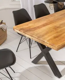 Jedálenské stoly Jedálenský stôl THOR X Dekorhome 160x90x77 cm