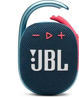Reprosústavy a reproduktory JBL Clip 4, Blue/coral JBLCLIP4BLUP