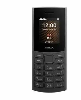 Mobilné telefóny Nokia 105 4G Dual Sim 2023, čierna 1GF018UPA1L08