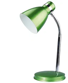 Stolové lampy Rabalux 4208 Patric stolná lampa, zelená