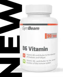 Vitamín B Vitamin B6 - GymBeam 90 tbl.
