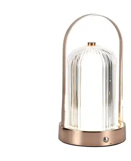 Lampy  LED Stmievateľná stolná lampa LED/1W/5V 3000-6000K 1800 mAh meď 